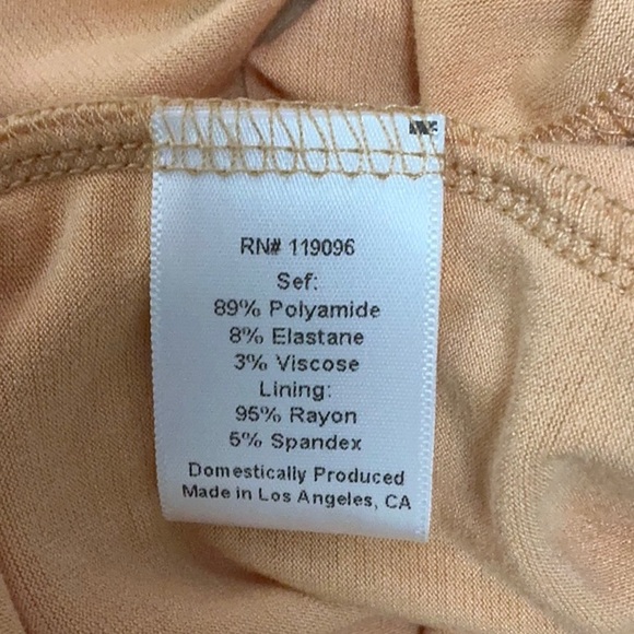 NWT NIGHTCAP CLOTHING brand fits 4 6 crochet lace black over nude stretch lining - Picture 8 of 9